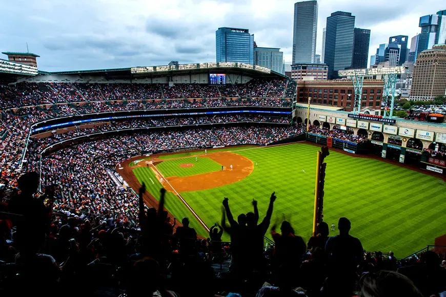 minute maid park houston.